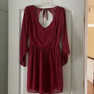 Hollister open back dress